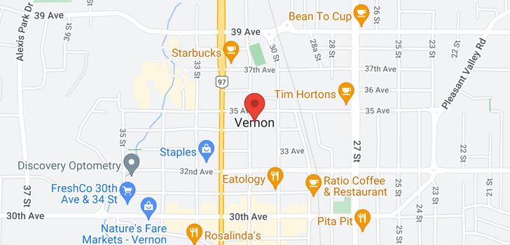 map of #44 3800 40 Avenue